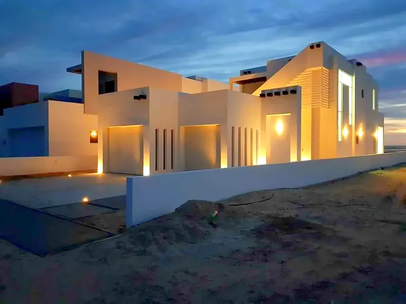 Casa Blanca, a custom home built by Rocky Point Home Builders in Islas del Mar, Puerto Peñasco